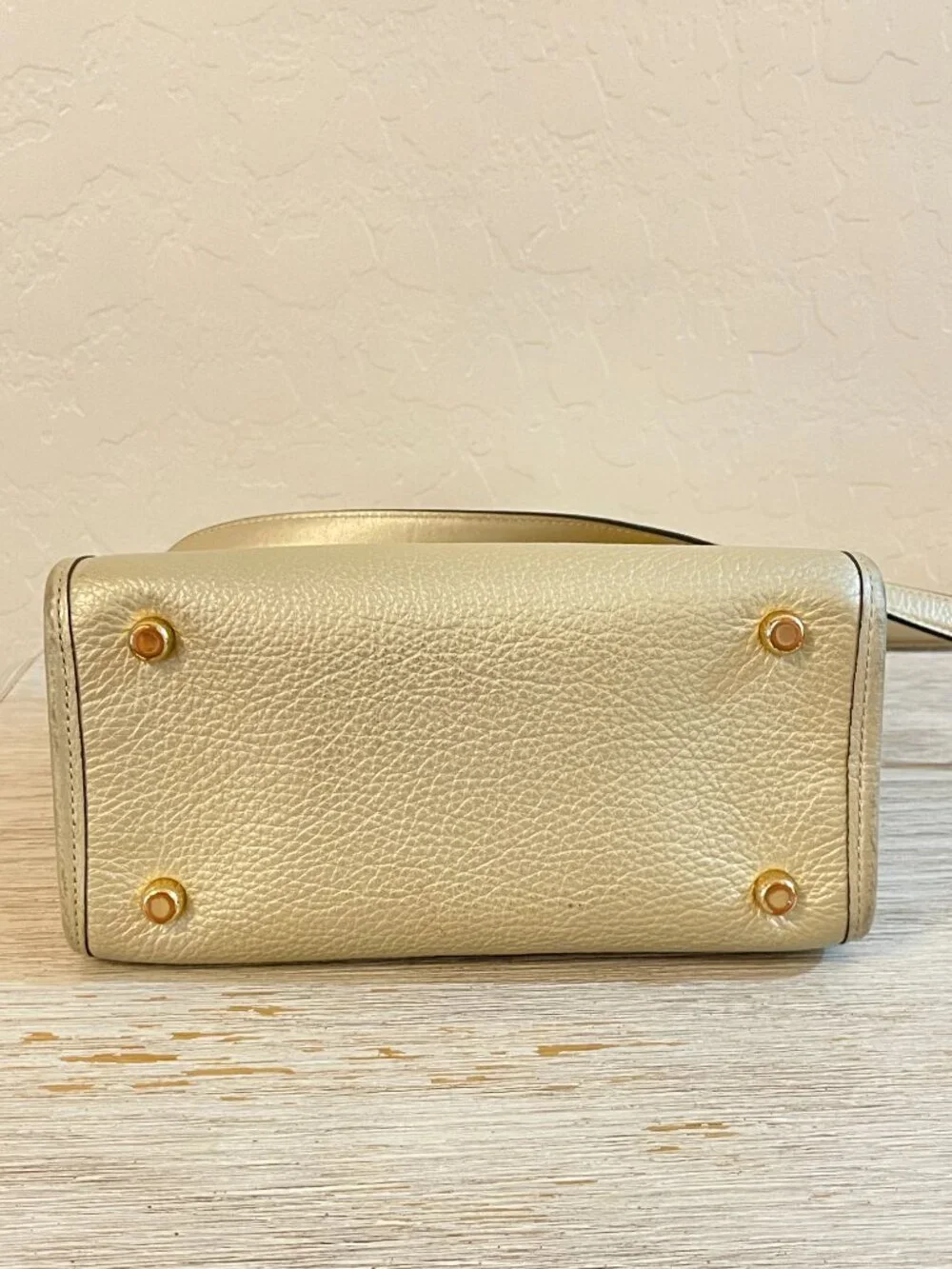Coach Dempsey Tote 22 Crossbody Bag CG096 Signature Stripe Pink Khaki